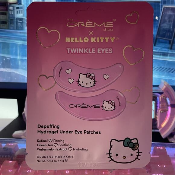 The Creme Shop x Sanrio Hello Kitty Twinkle Eyes Depuffing Under Eye Patches - Picture 12 of 16